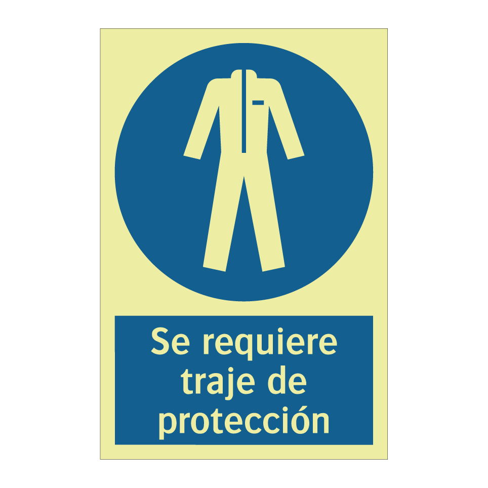 Se requiere traje de protección