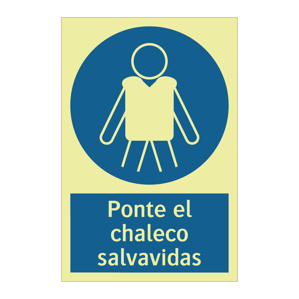 Ponte el chaleco salvavidas