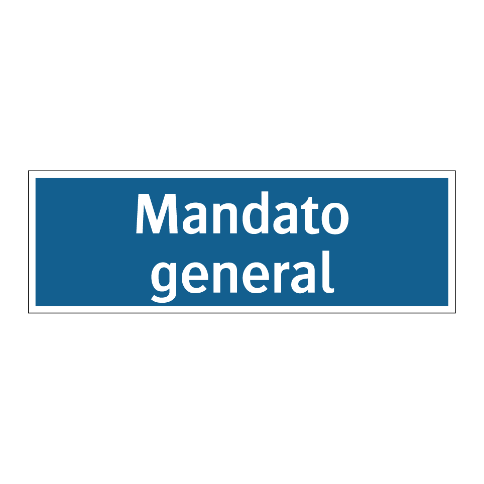 Mandato general