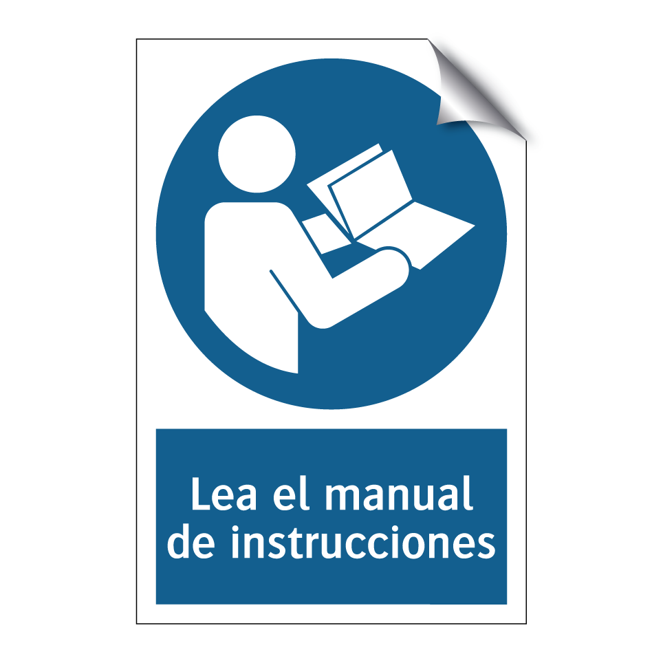 Lea el manual de instrucciones