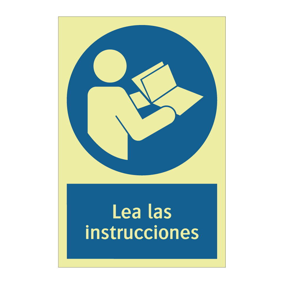 Lea las instrucciones