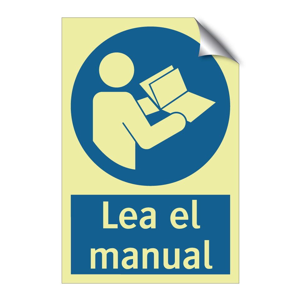 Lea el manual