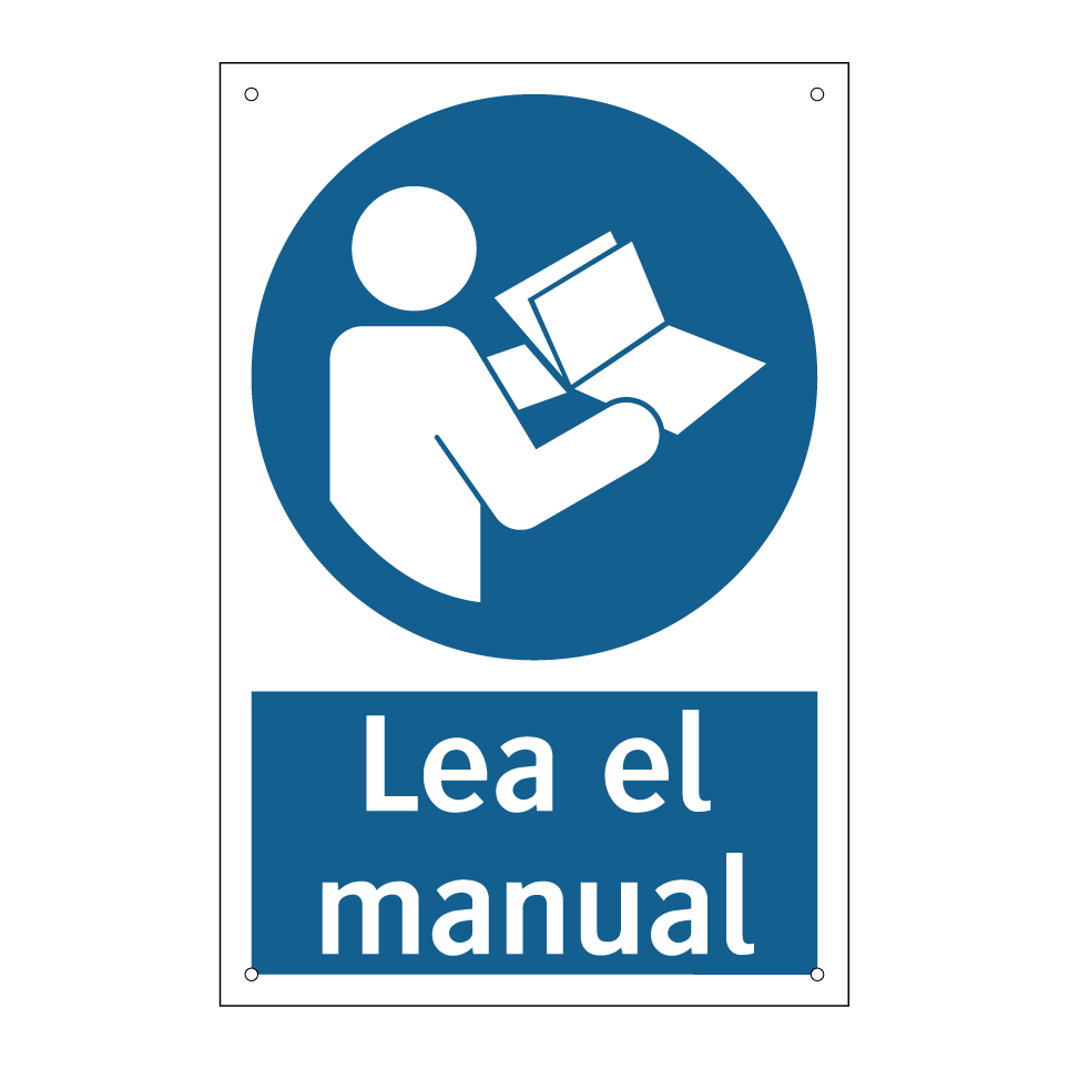Lea el manual