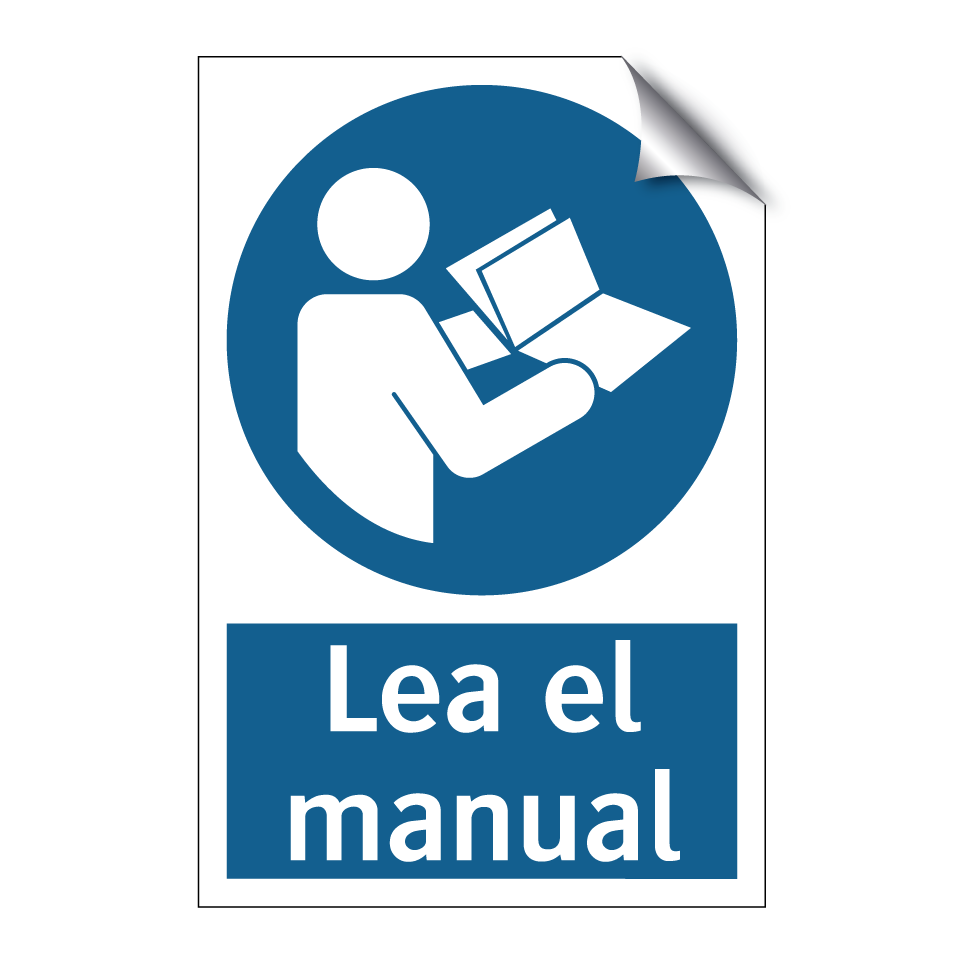 Lea el manual