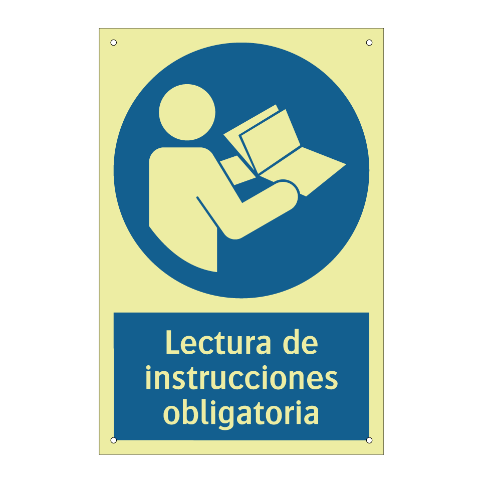 Lectura de instrucciones obligatoria