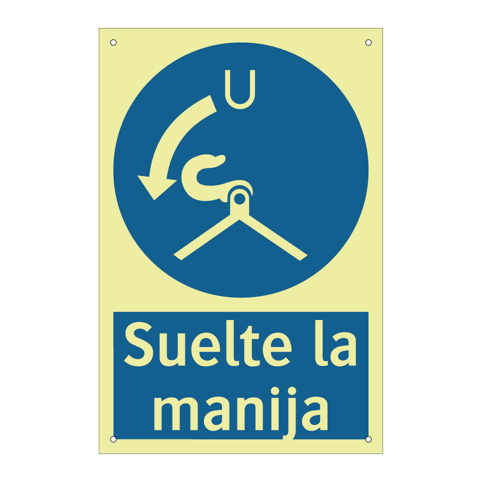 Suelte la manija