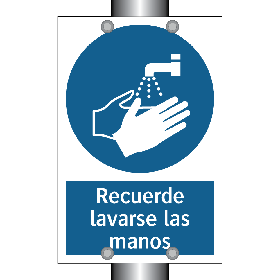Recuerde lavarse las manos