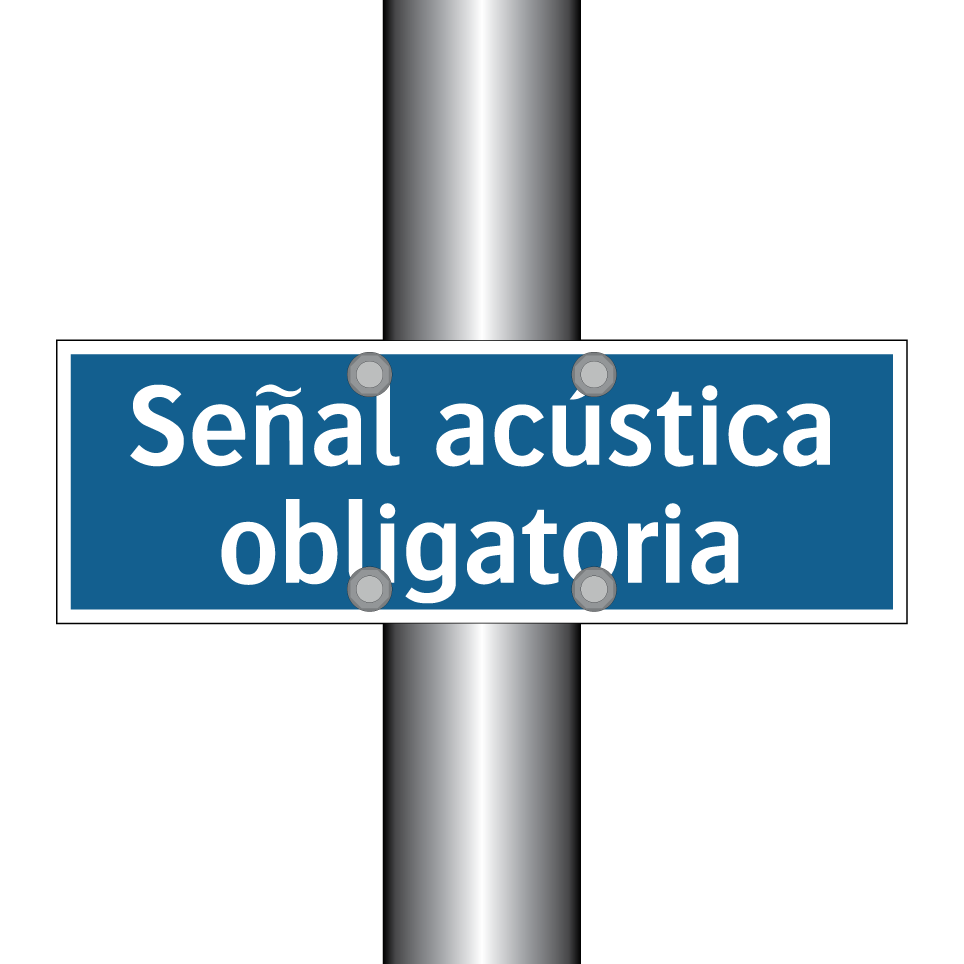 Señal acústica obligatoria