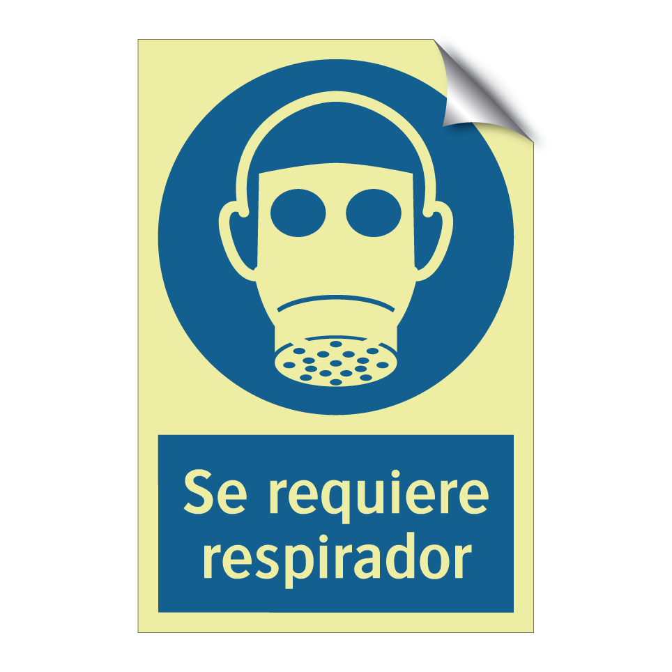 Se requiere respirador