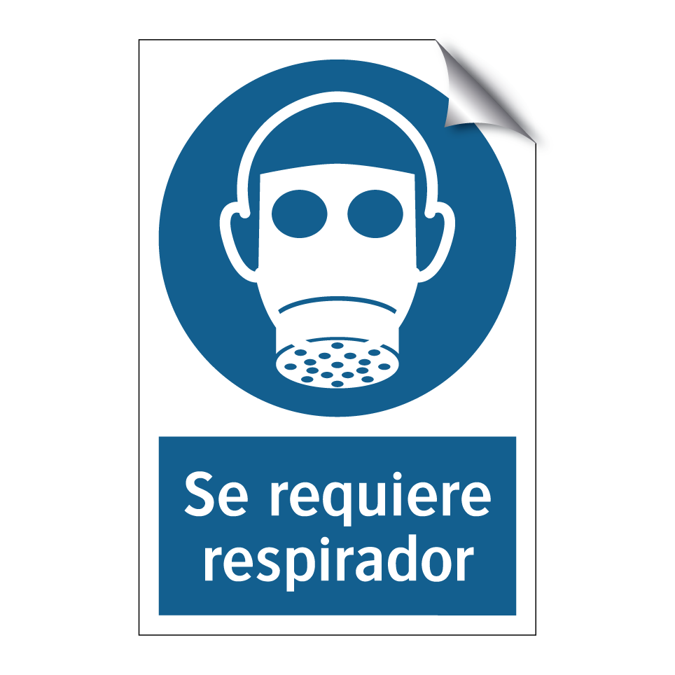 Se requiere respirador