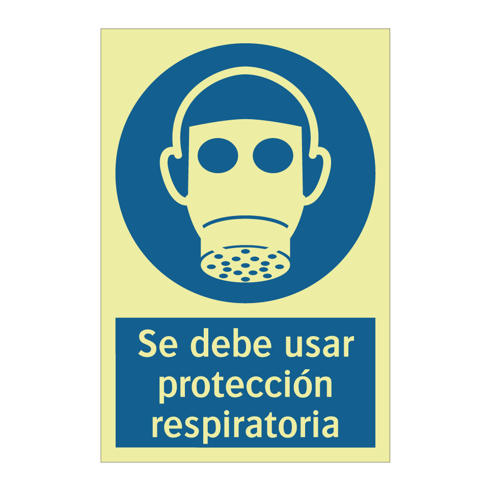 Se debe usar protección respiratoria