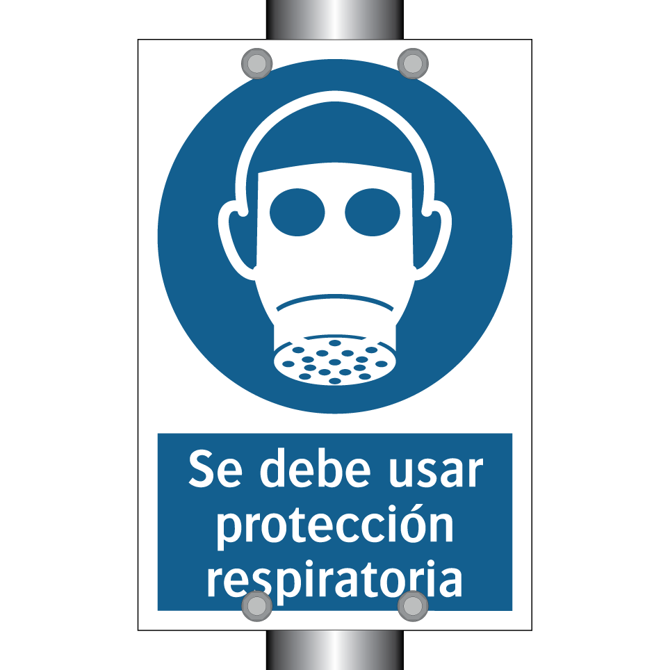 Se debe usar protección respiratoria