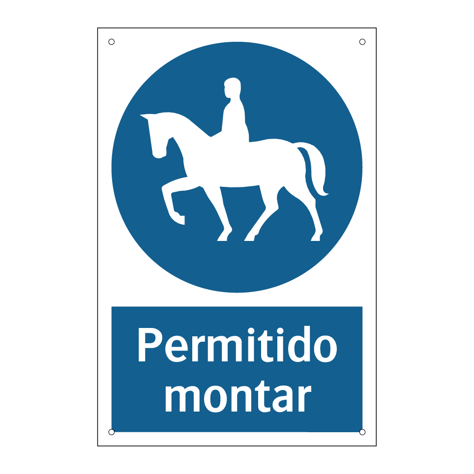Permitido montar