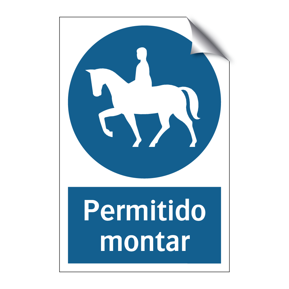 Permitido montar