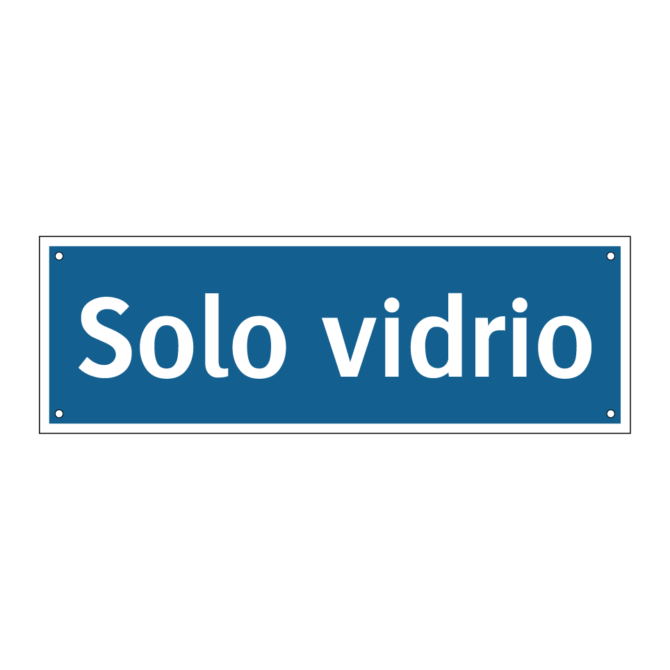 Solo vidrio