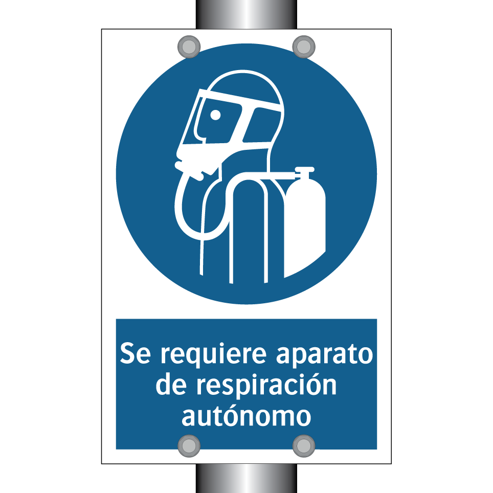 Se requiere aparato de respiración autónomo