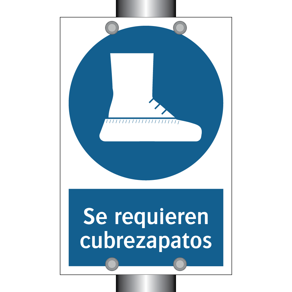 Se requieren cubrezapatos