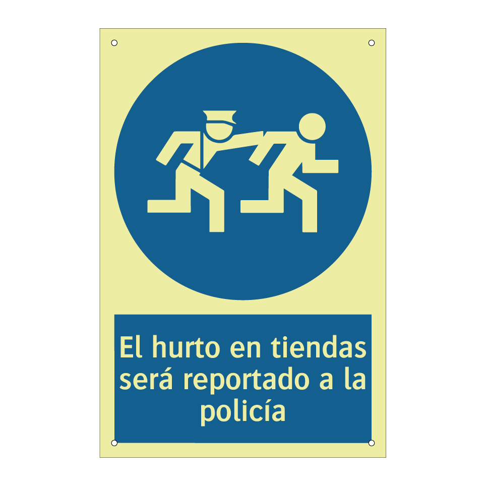 El hurto en tiendas será reportado a la policía