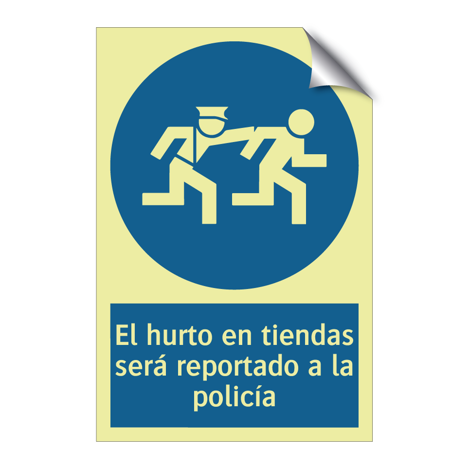 El hurto en tiendas será reportado a la policía