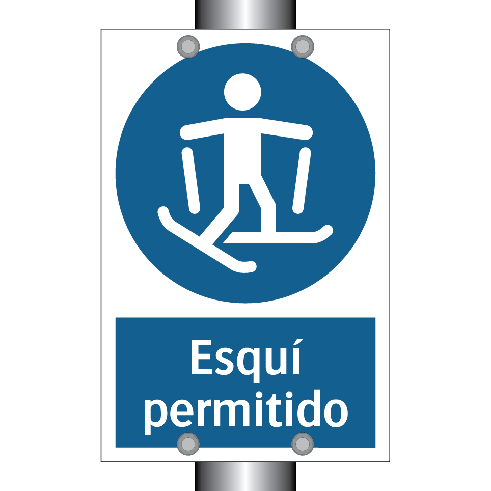 Esquí permitido
