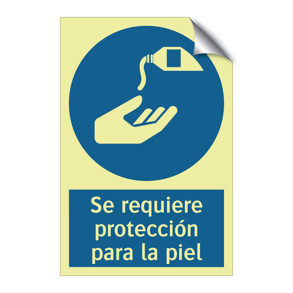 Se requiere protección para la piel