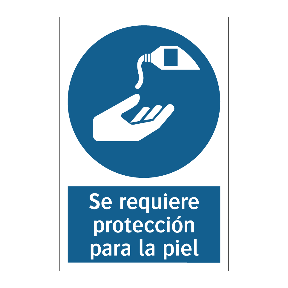 Se requiere protección para la piel