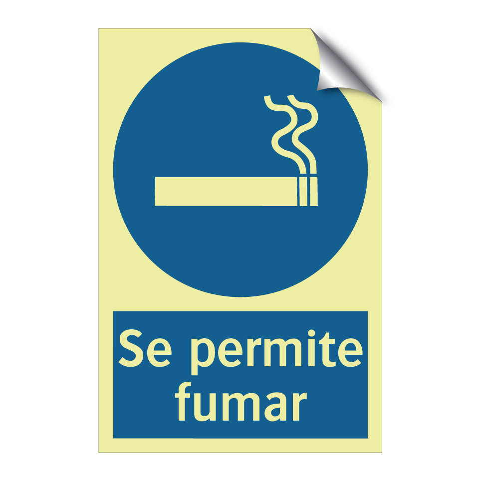 Se permite fumar