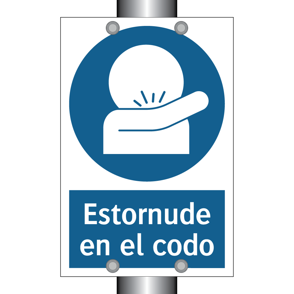 Estornude en el codo