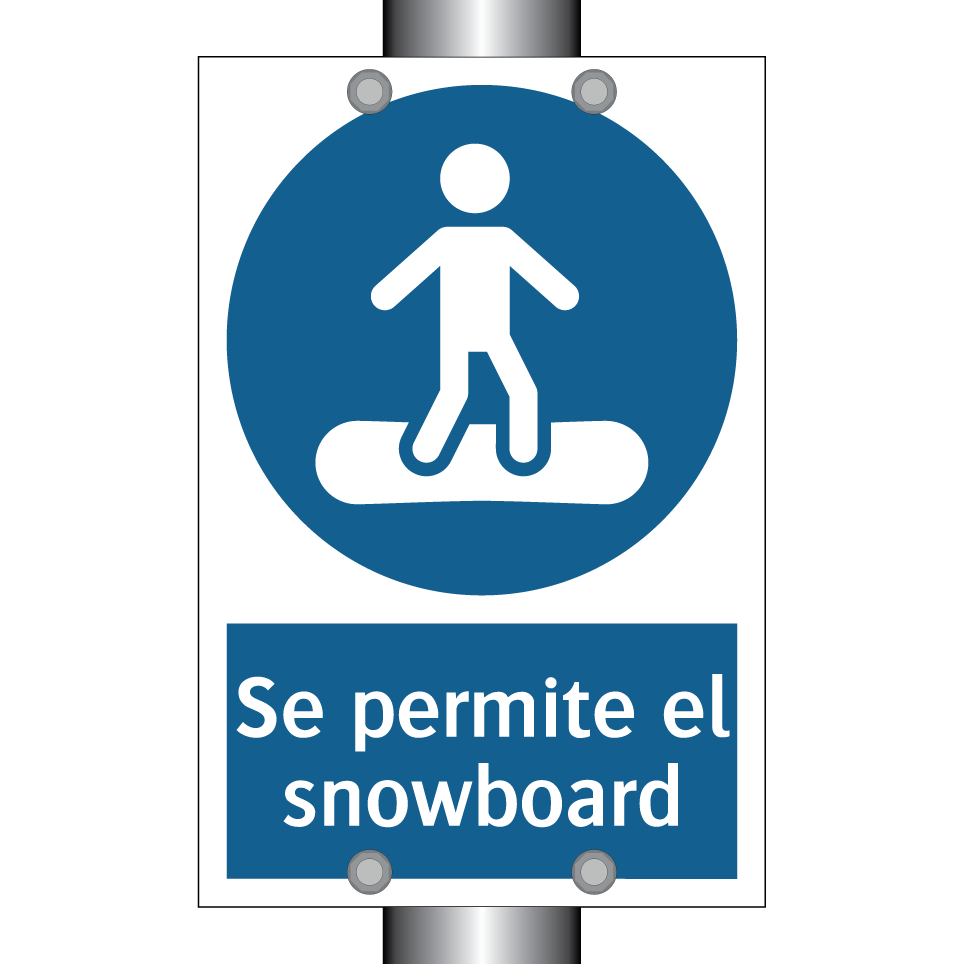 Se permite el snowboard