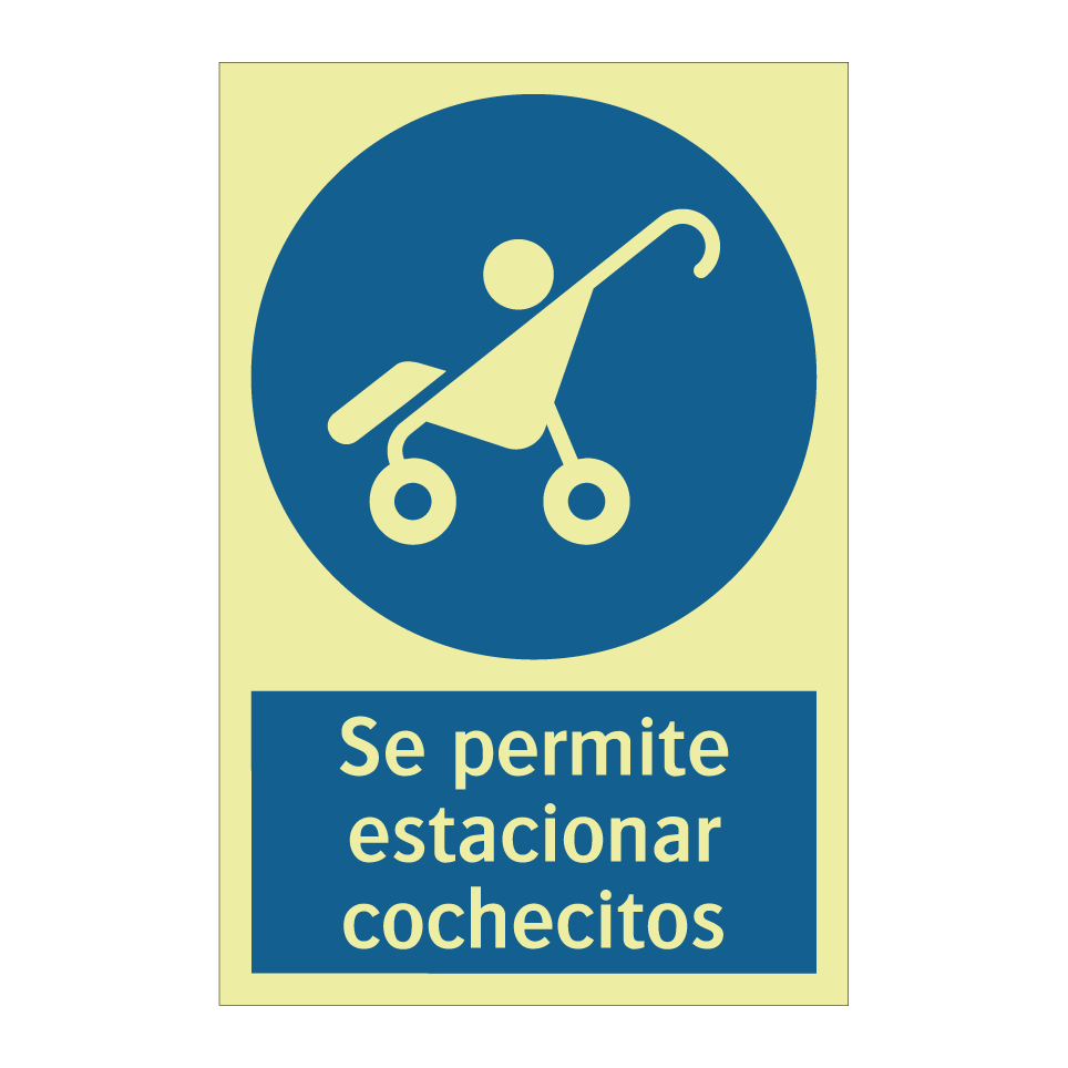 Se permite estacionar cochecitos