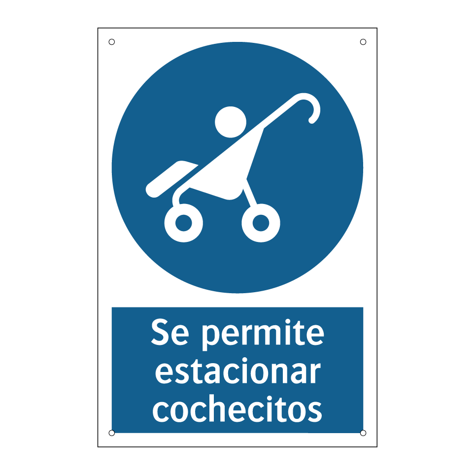 Se permite estacionar cochecitos