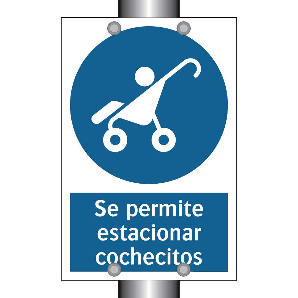 Se permite estacionar cochecitos
