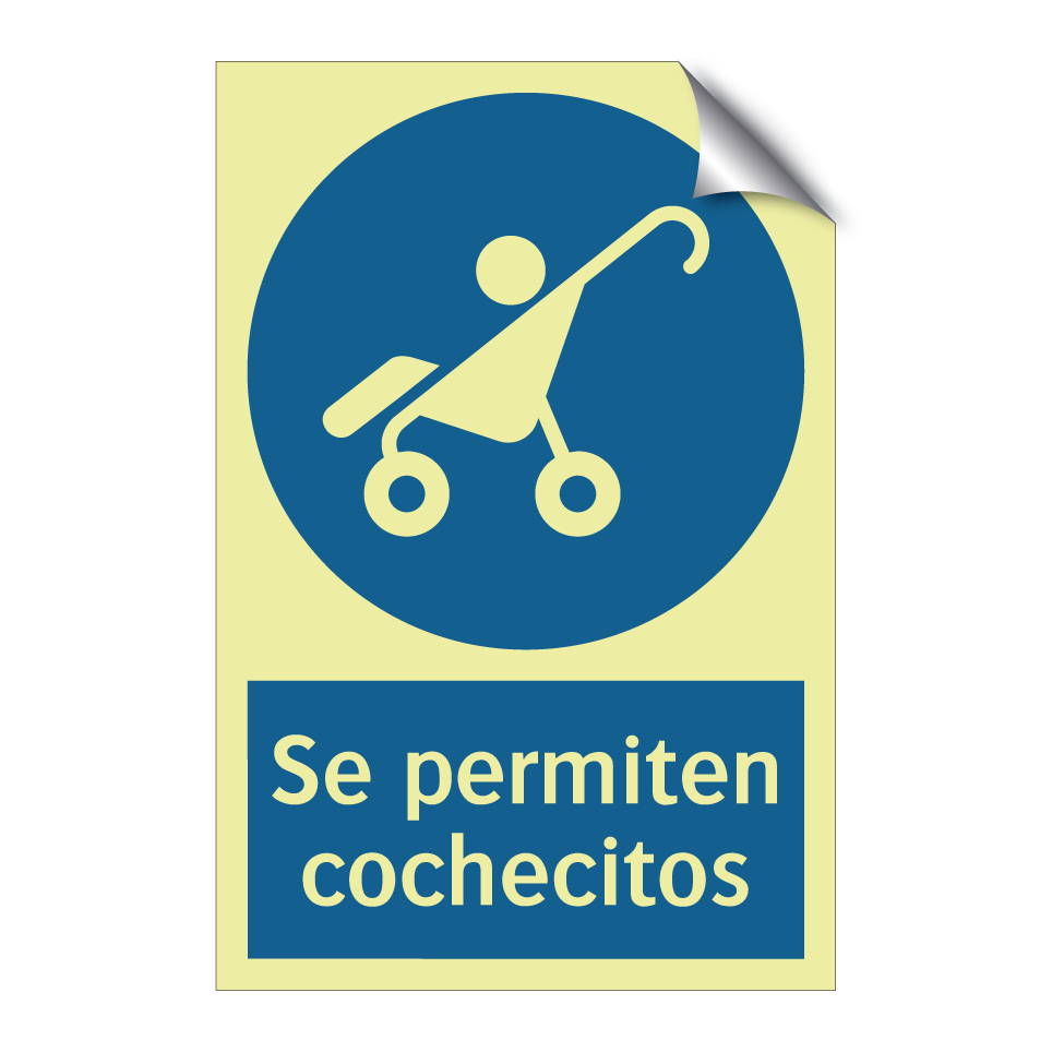 Se permiten cochecitos