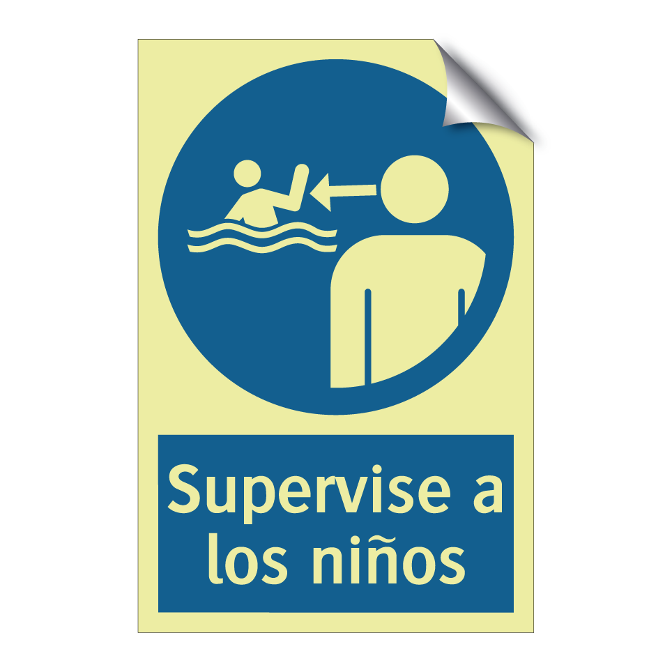 Supervise a los niños