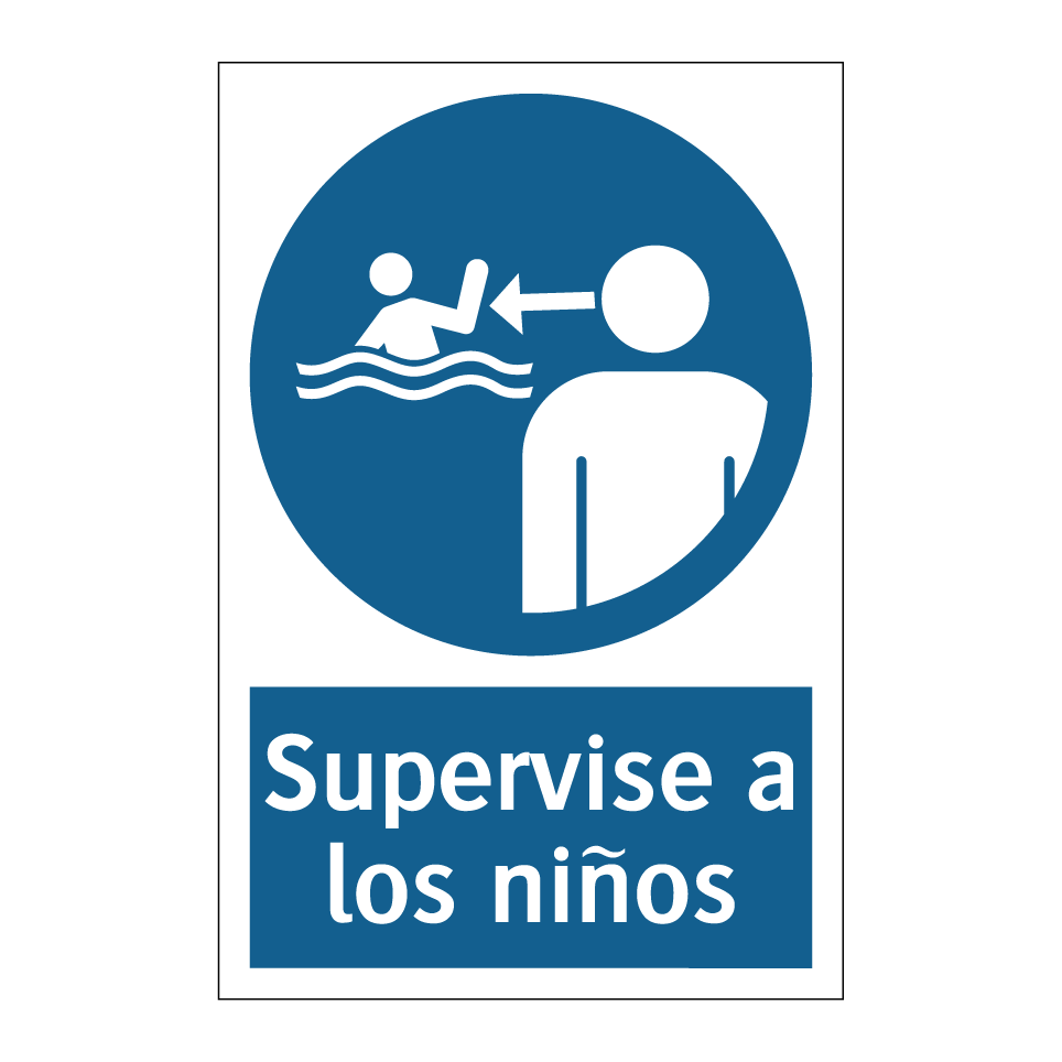 Supervise a los niños