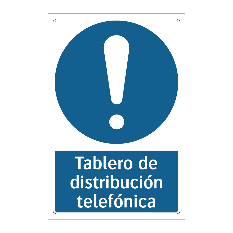 Tablero de distribución telefónica