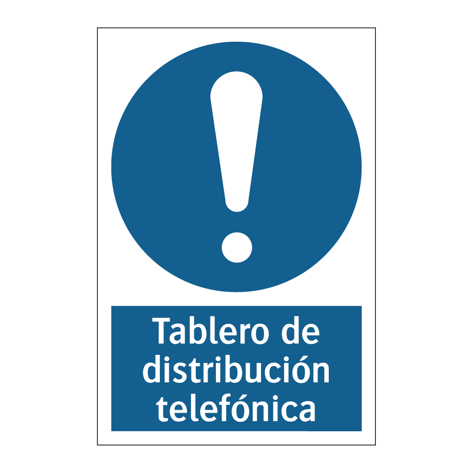 Tablero de distribución telefónica