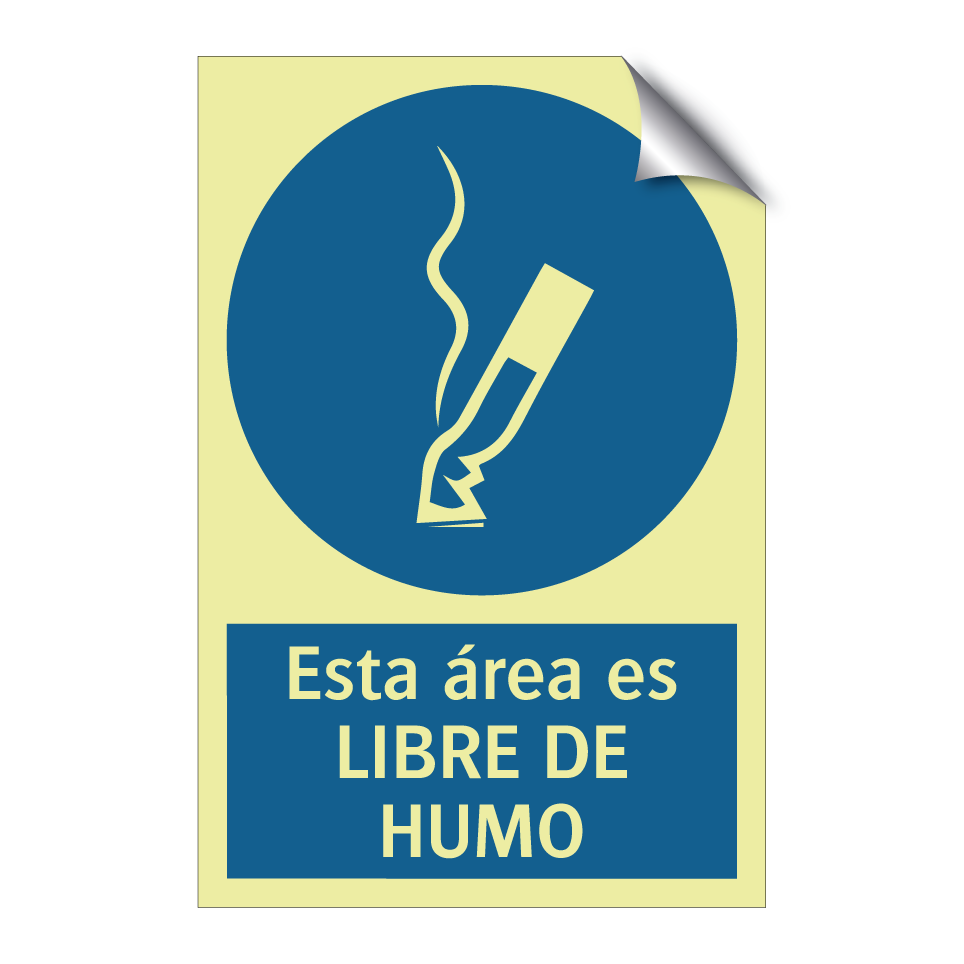 Esta área es LIBRE DE HUMO