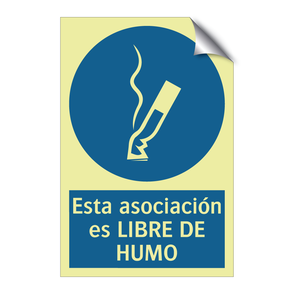 Esta asociación es LIBRE DE HUMO