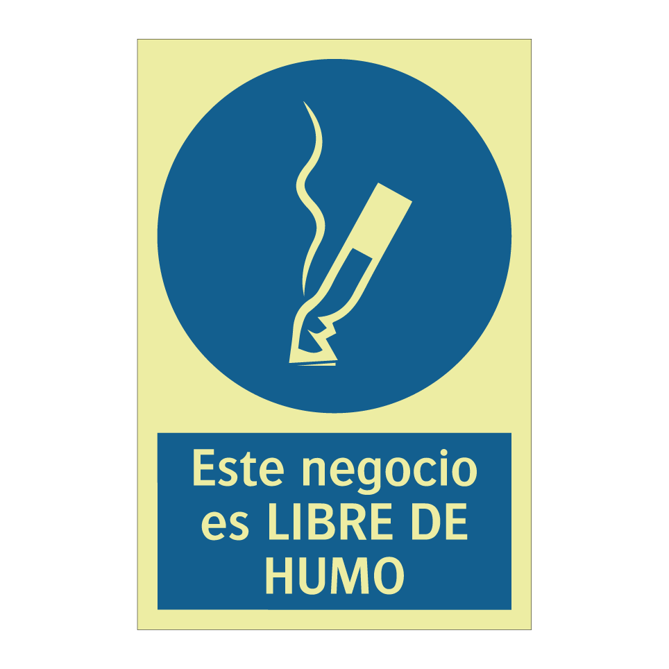 Este negocio es LIBRE DE HUMO