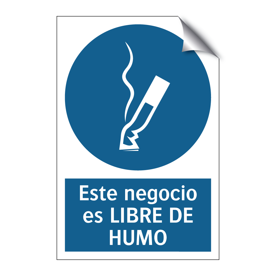 Este negocio es LIBRE DE HUMO