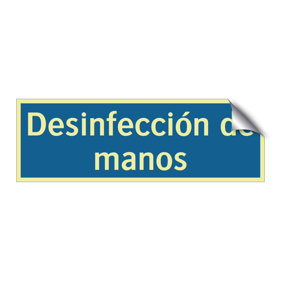 Desinfección de manos