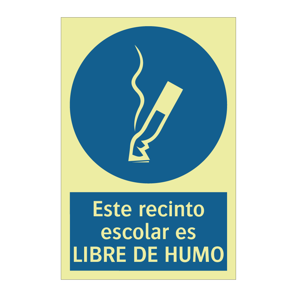Este recinto escolar es LIBRE DE HUMO