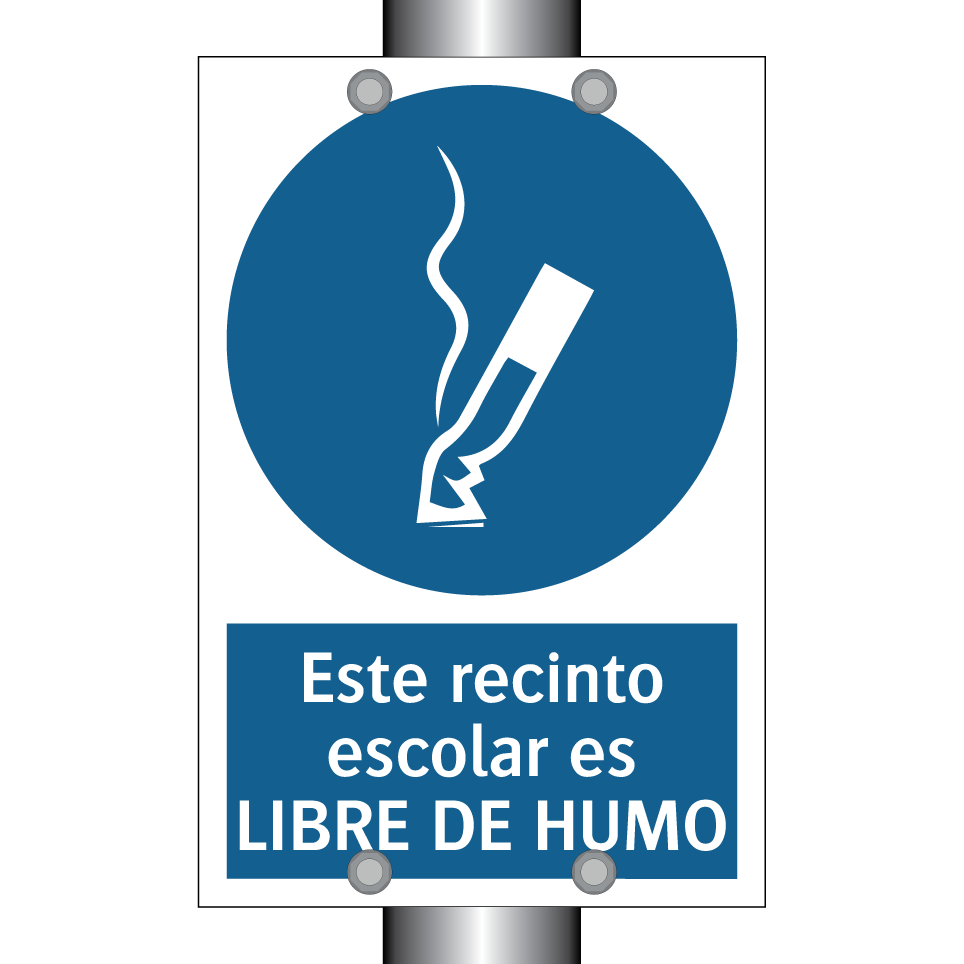 Este recinto escolar es LIBRE DE HUMO