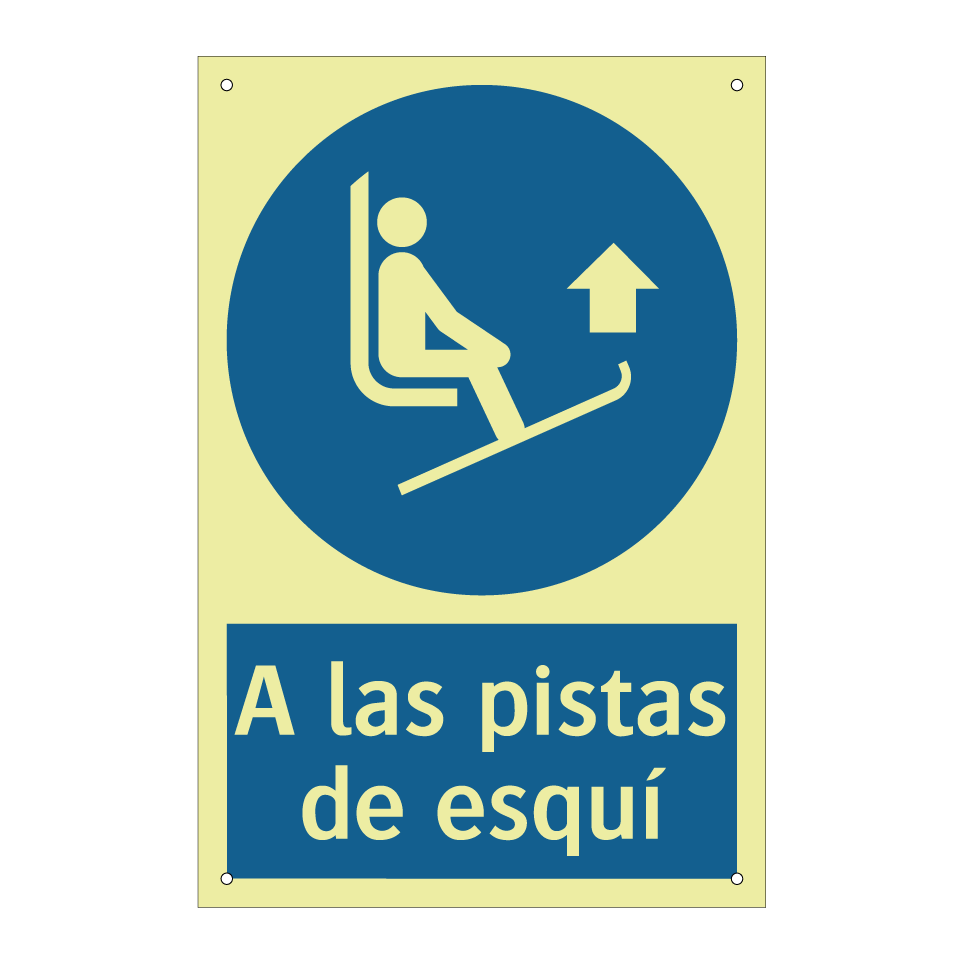 A las pistas de esquí