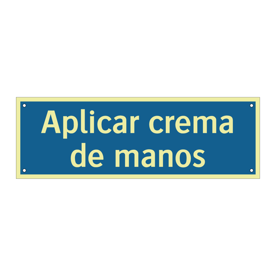 Aplicar crema de manos