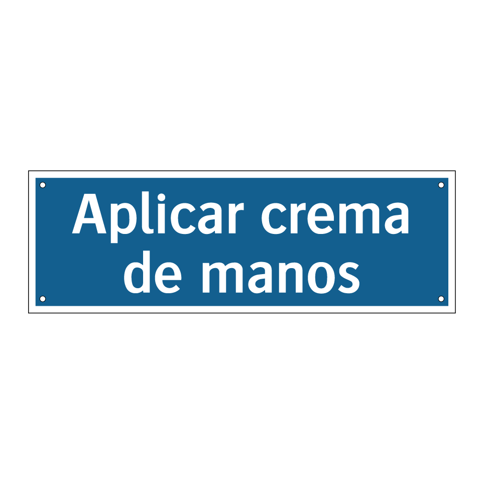 Aplicar crema de manos