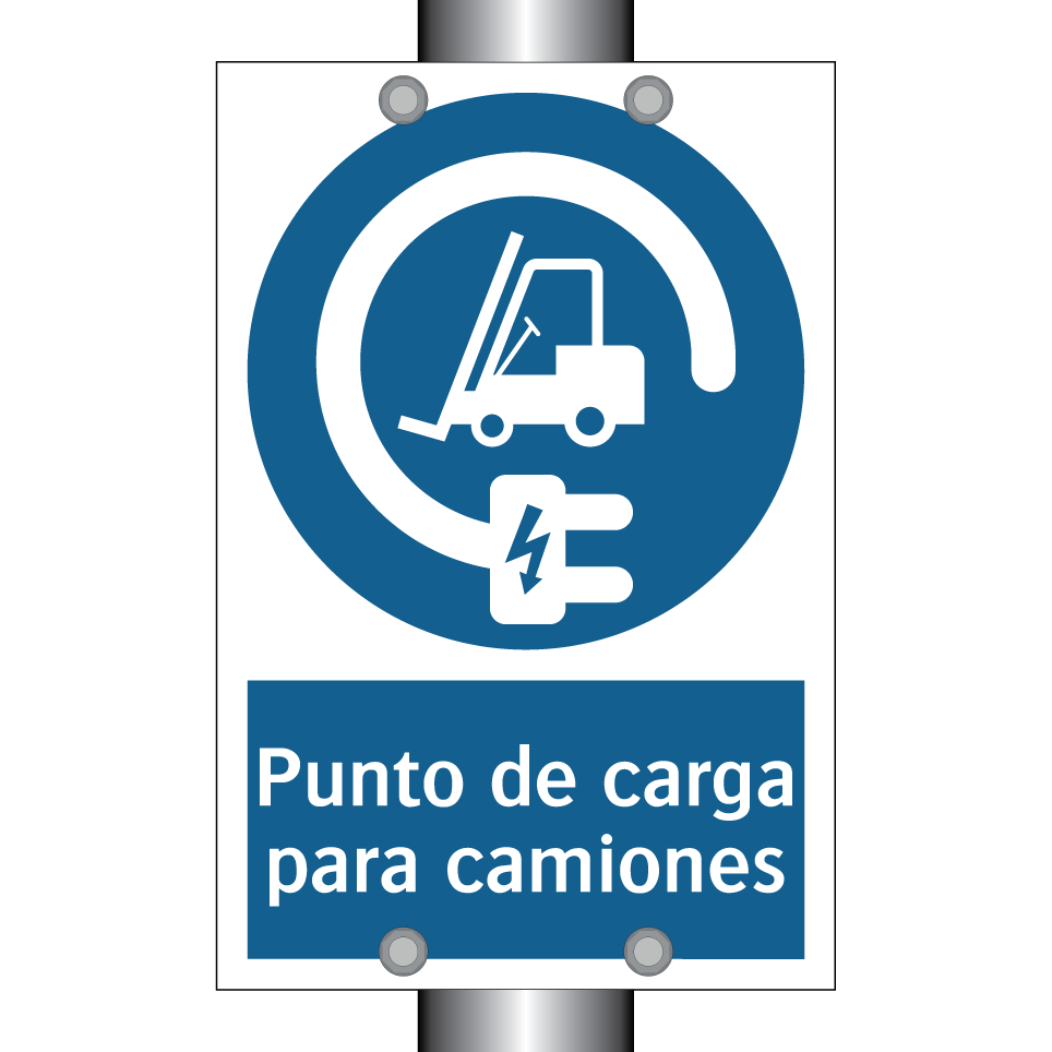 Punto de carga para camiones