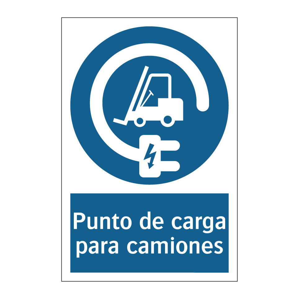 Punto de carga para camiones
