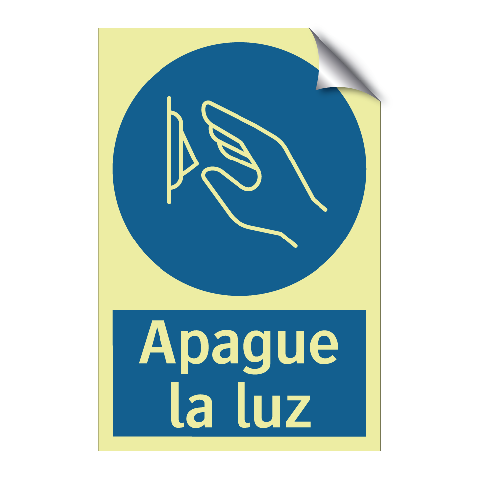 Apague la luz